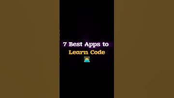 7 Best Apps To Learn Code 🧑‍💻🔥🚀#shorts #shortsviral #shorysfeed #viral #trending #shorts #coding