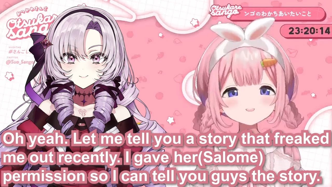 Suo Sango tells us about Hyakumantenbara Salome's scary side 【Eng Sub / Unhinged / Nijisanji】