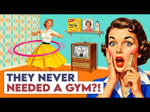 FORGOTTEN 1950s Housewife Exercises (That Burn More Calories Than a Gym)