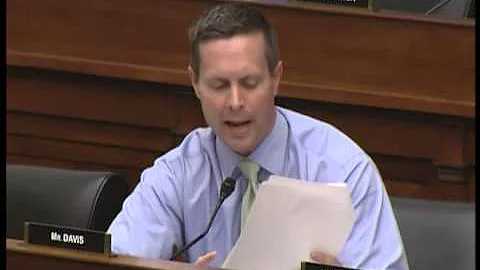 Rep. Davis Questions EPA on Proposed Changes to the Clean Water Act
