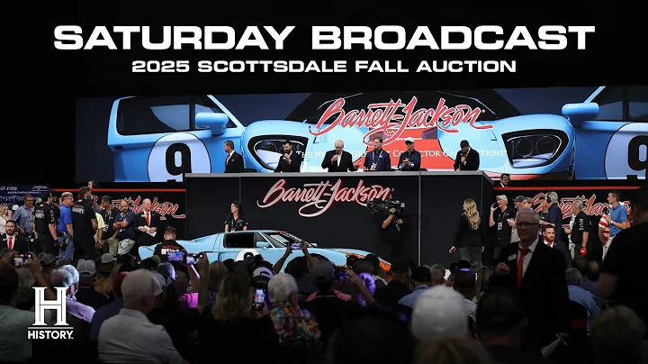 HISTORY Super Saturday Broadcast Replay // Barrett-Jackson 2025 Scottsdale Fall // Saturday, Oct 18