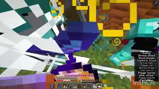 Mapicc Blows clown pierce and ￼up with a TNT mine cart (lifesteal season 5)