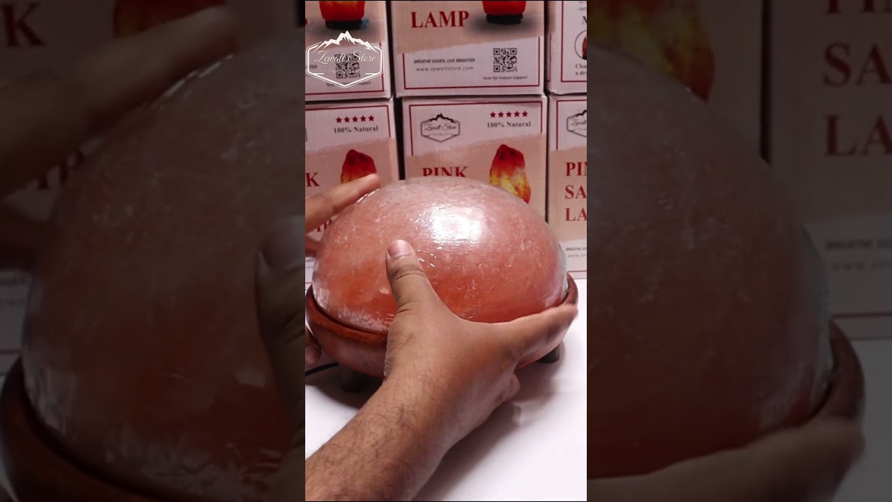 Feet Massager Himalayan Pink Salt Lamp | Original Himalayan Salt from Pakistan | Zewalt Store