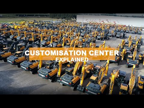 Customisation Center Explained | Hyundai Construction Equipment