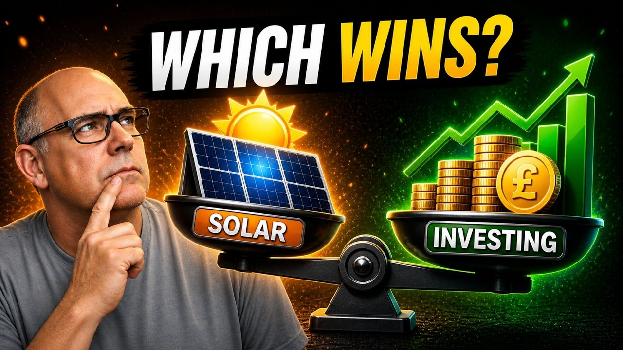 Solar vs Investing – Which Actually Makes You More Money?