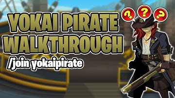 Yokai Pirate Quest Walkthrough /join yokaipirate - AQW