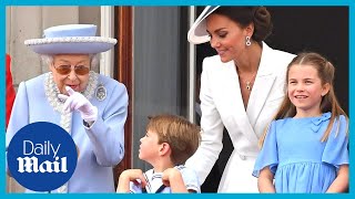 Queen's Platinum Jubilee best moments from Trooping the Colour | Highlights
