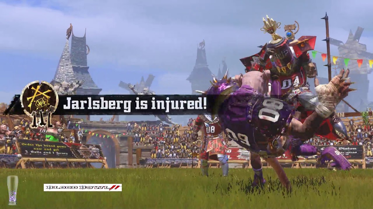 Blood Bowl 2 - Cross Platform Cup (PS4 vs Xbox) Gerdleah (Skaven) Vs Gnomeslayer (Bretonnian)