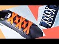 〔靴紐の結び方〕大小のクロス模様がかっこいい靴ひもの通し方　オーバーアンダー結び　how to tie shoelaces 　〔生活に役立つ！〕