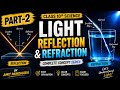Light Reflection and Refraction Part-2 | Class 10 Science | Easy Explanation By Amit Mundhara
