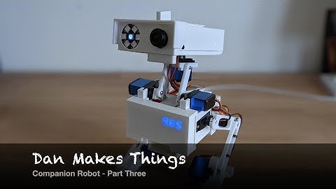 Companion Robot: Part 3 - Software Deep Dive  - Raspberry Pi | Arduino | DIY Robotics