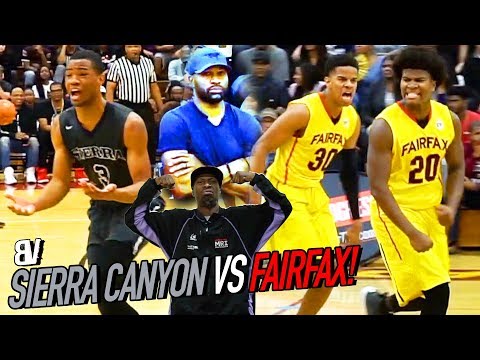 Scottie Pippen Jr Dropping DIMES & BUCKETS! Cassius Stanley TOUGH SHOTS! Sierra Canyon VS Fairfax