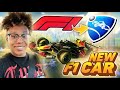 Testing Out The NEW F1 CAR In Rocket League...How Good Is It?