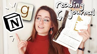 3 Great Ways To Organise Your Reading (Notion, Reading journal & Goodreads)