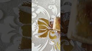 👑 Barocke Wandgestaltung mit Gold | Königliches Ambiente aus Gips & Schablonentechnik