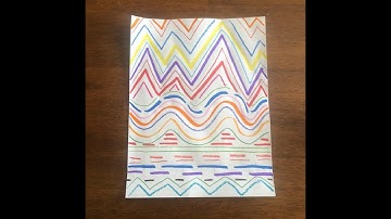 Lesson 3 - "The Element of Art: Line, Part 2" (Kindergarten & 1st Grade)