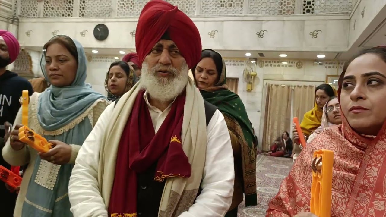 Shabad Chowki Gurudwara Sis Ganj Sahib 🙏🏻🙏🏻