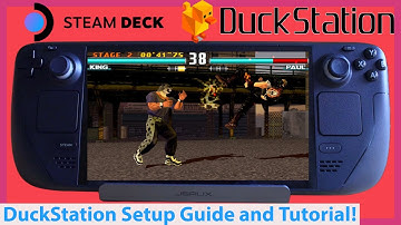 PS1 on Steam Deck! DuckStation Emulator Setup Guide and Tutorial for Sony