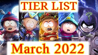 TIER LIST March 2022 | South Park Phone Destroyer