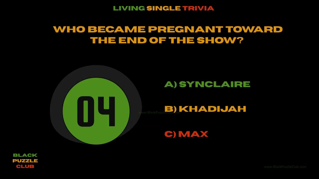 Living Single Show Trivia