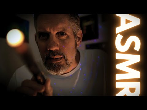 ASMR Face Tracing & Face Brushing ⭐ You're OK to Sleep Now (Gentle Male Voice) Tingly Layered Sounds