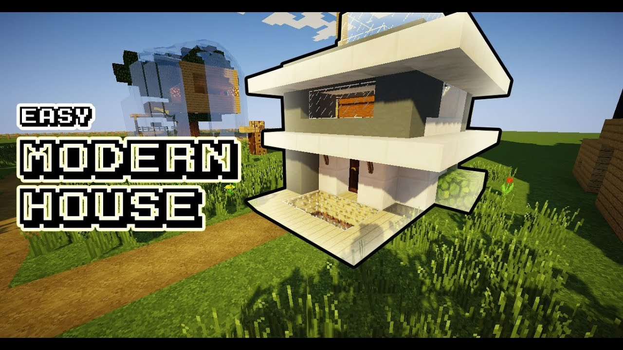 35+ Modern Termudah Rumah Minecraft Mudah Ditiru Aktual