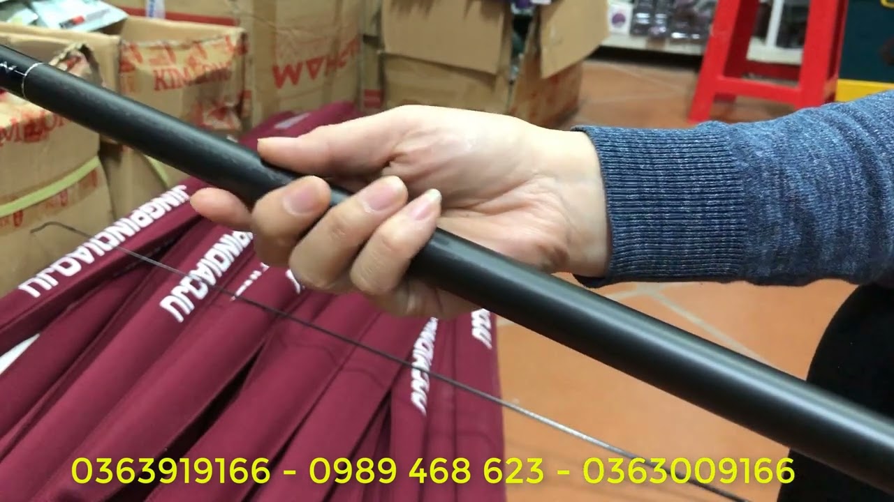 Cần câu cá bạo lực biquan 7h về đủ số từ 3,6m - 6,3m tải tĩnh lớn - ròng cá tốc độ giá siêu bình dân