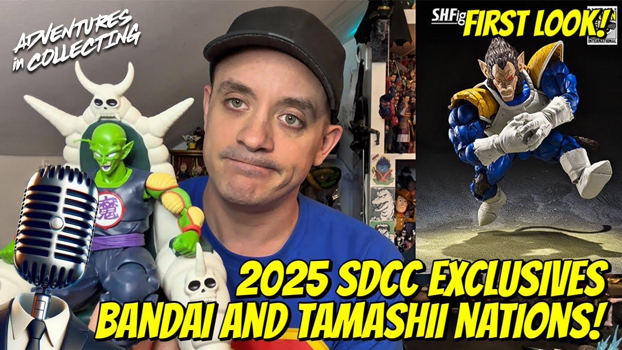 FIRST LOOK! The 2025 SDCC Exclusives from Bandai and Tamashii 