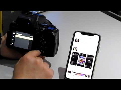 How to Connect Nikon P1000 with iPhone / iOS