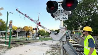 Replacing Railroad Crossing Gate Lights