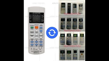 Panasonic Air Cond Aircon Aircond Remote Control ECONAVI Inverter Replacement K-PN1122