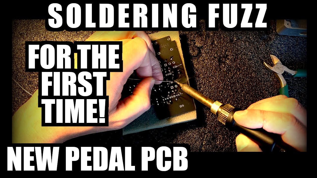 How To Make A Guitar Pedal (PCB Soldering) YouTube
