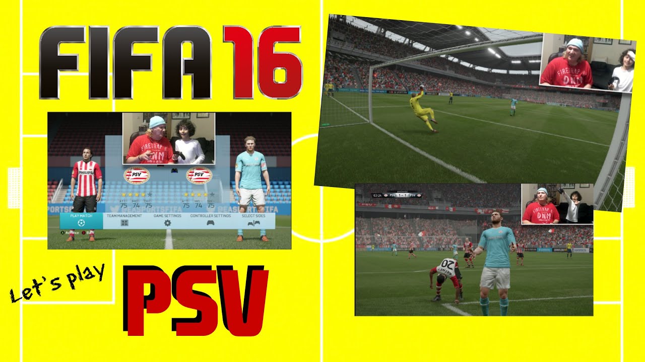 FIFA 16 Let's Play PSV - Mano v Ninja Boyo