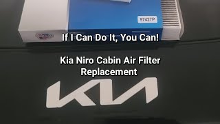 How To: 2023 Kia Niro Cabin Air Filter Replacement