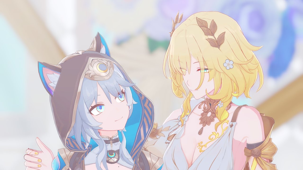 Honkai：Star Rail｜乱躁滅裂ガール｜Cipher × Aglaea #Cipher #Aglaea #StarRail #스타레일 #スターレイル #MMD