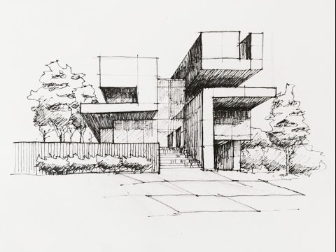 Architecture sketch / House 31 - YouTube