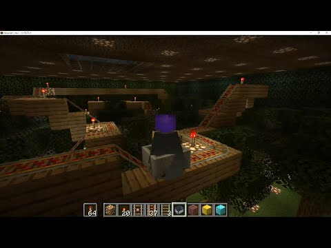 世界一長いジェットコースターを作りたい！マインクラフトシリーズ！！part.5【画面酔い注意】