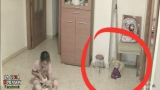 لقطات حقيقية التقطتها الكامرة لظهور الجن 👻 و الشياطين 👹 | REALL !! DEVILS & JINN