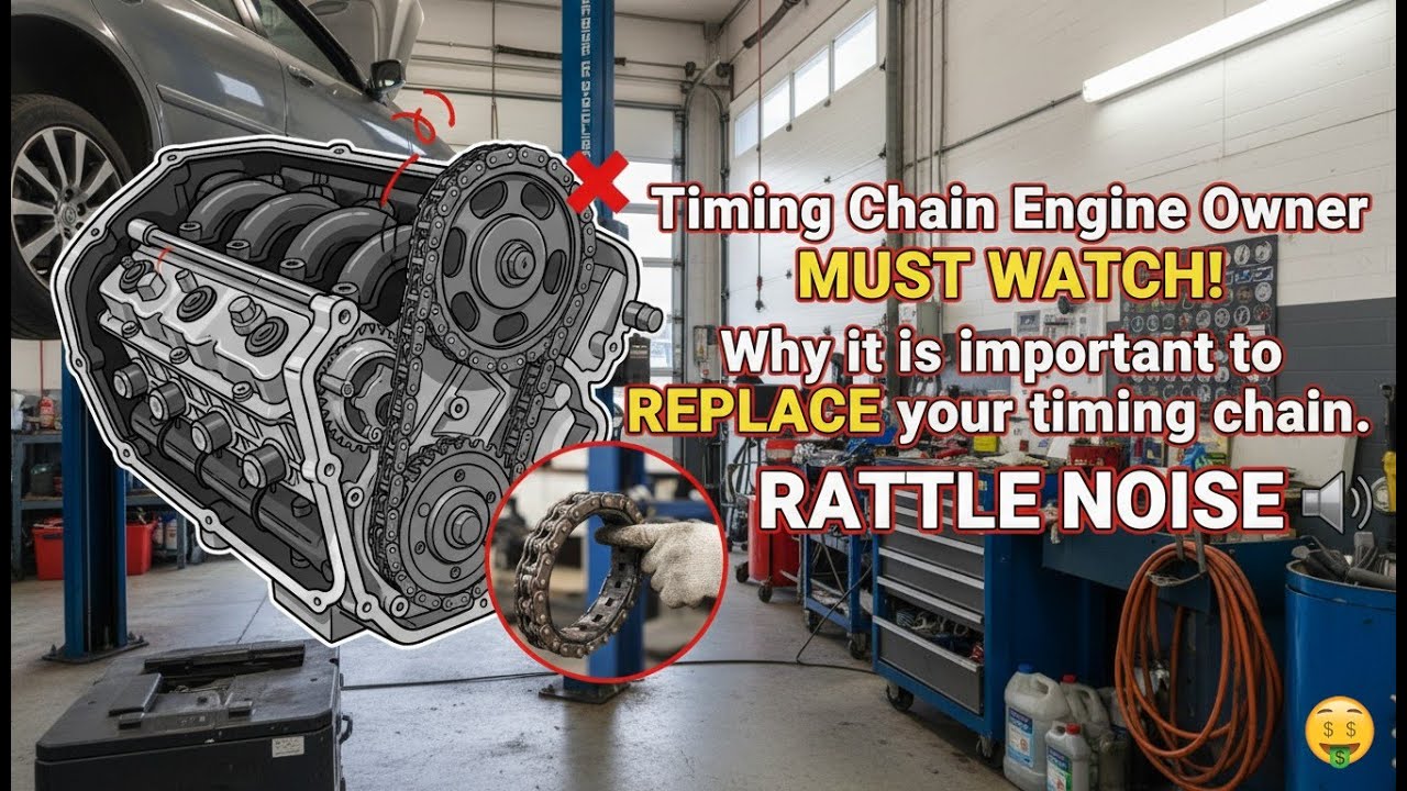 STOP That Engine RATTLE! Signs You NEED to Replace Your Timing Chain ...