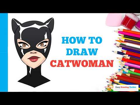 Video: Paano Iguhit Ang Catwoman