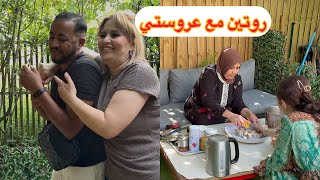 ‏روتين مع ￼ عروستي ￼ جونا ضياف عزاز وأختي الصغيرة مع أولادها