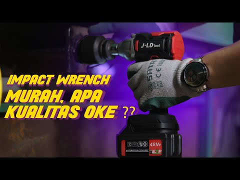 uji kekuatan Jld impact wrench cordless baterai 48v. diluar ekspektasi gaessss