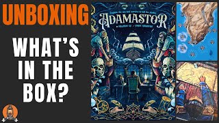 Adamastor – Unboxing del gioco in solitaria e panoramica dei componenti screenshot 4