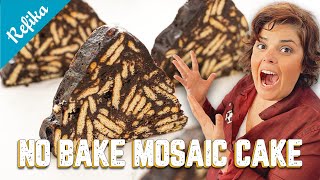 Turkish LAZY CAKE Recipe 🤎 NO BAKE & FREEZABLE | This Is The Easiest 10 Mins Cake You've Ever Seen!