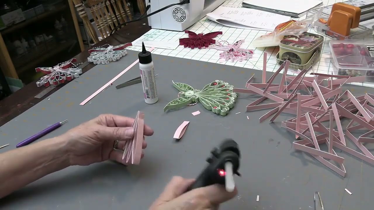 Quilling Angel Ornament