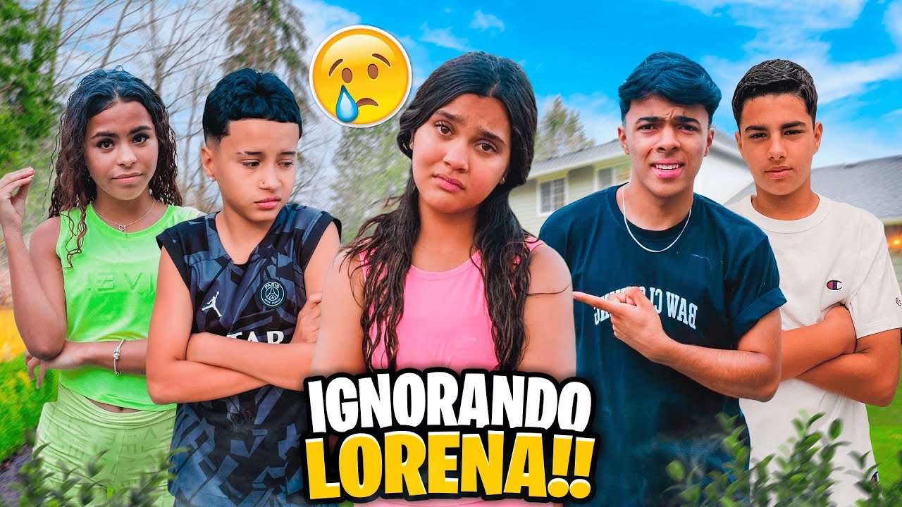 TODOS DA CASA IGNORANDO LORENA *Olha como ela ficou !