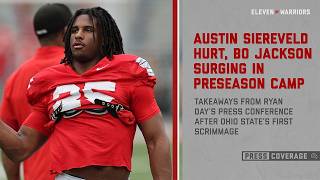 Ohio State O-line impressing despite Austin Siereveld injury Bo Jackson and Luke Fahey surge