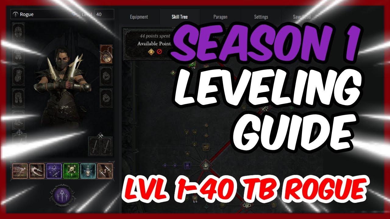 Rogue Leveling Guide Diablo 4 – Diablo 4 Best Leveling Build – KJKDL