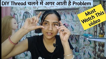 DIY Tips Holding Thread for Threading l Threading Tutorials