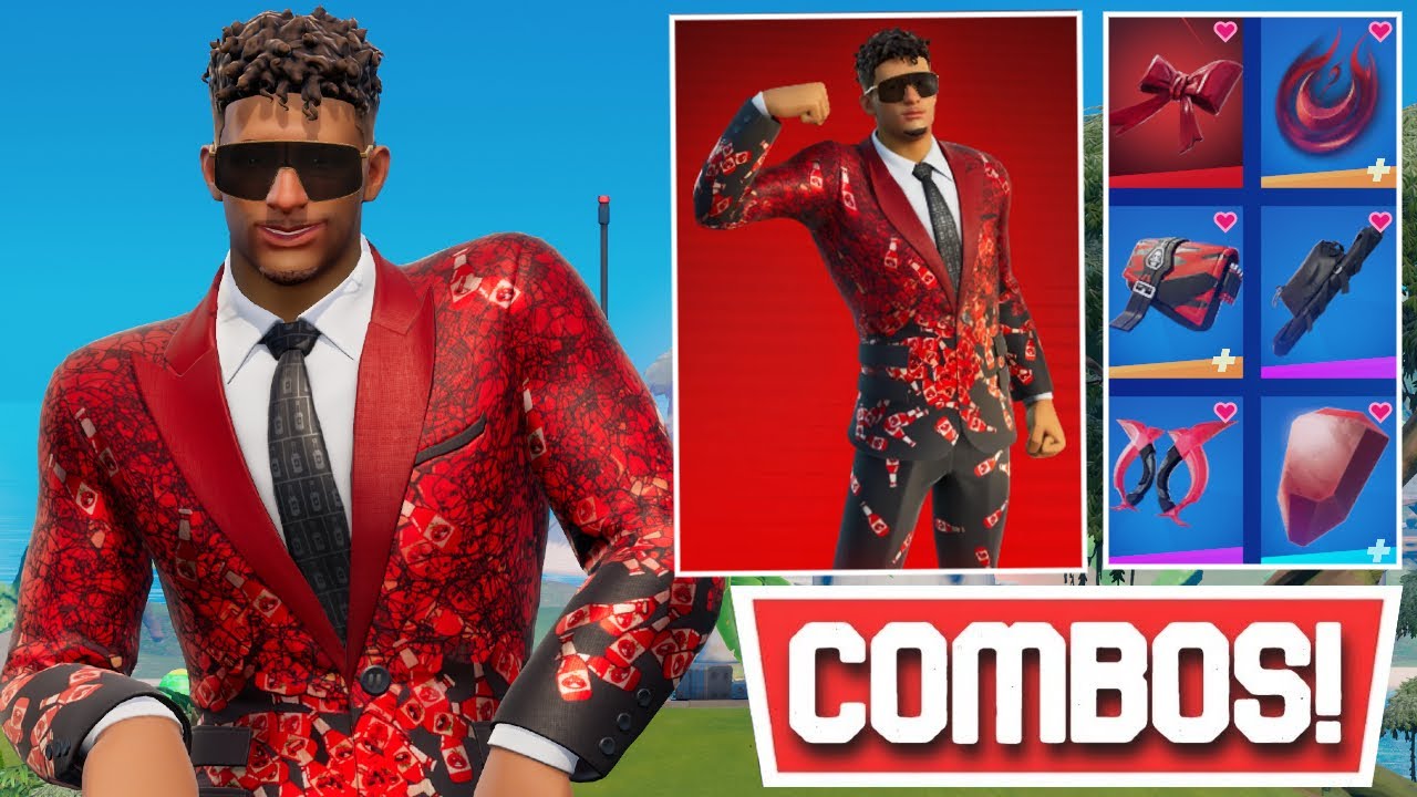 NEW* BEST MAHOMES SAUCY STYLE SKIN [PATRICK MAHOMES BUNDLE] COMBOS!